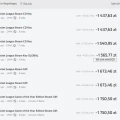 Ile kosztuje Rocket League na Steam - aktualne ceny i promocje w sklepie