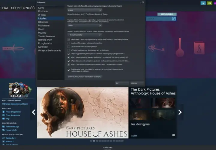 Jak zmienić język na Steam bezproblemowo - zmiana Steam i gier w 7 minut