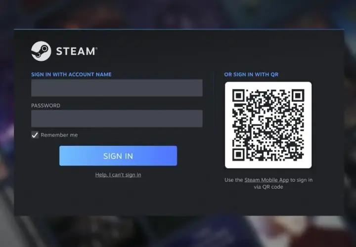 Nie możesz znaleźć kodu QR Steam? Zobacz gdzie go szukać w 4 krokach
