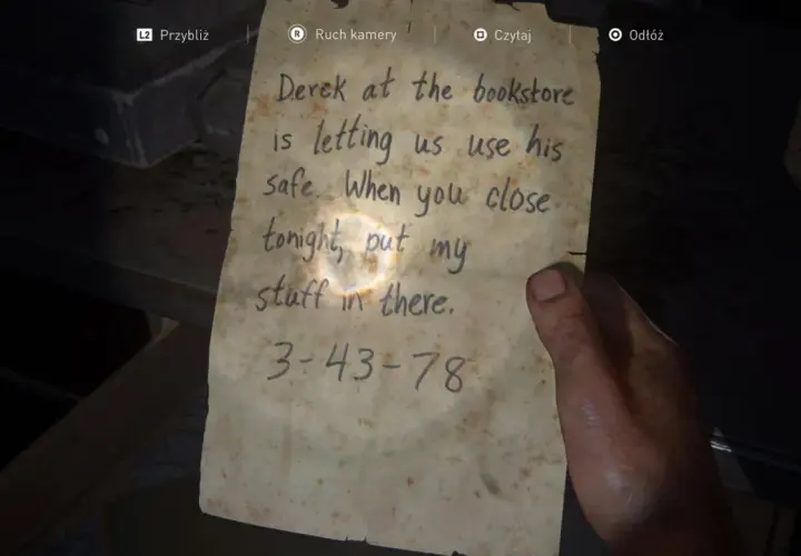Kod do sejfu w The Last of Us: Gdzie szukać? Kompletny poradnik