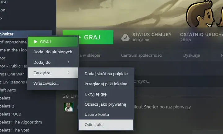 Szybkie sposoby na usuwanie gier z biblioteki Steam - skuteczny poradnik