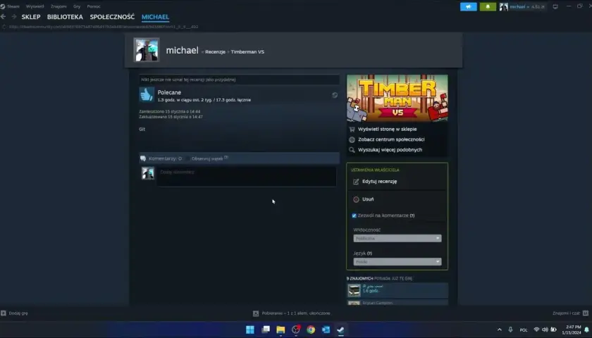 Jak napisać komentarz na Steam - prosty poradnik dla początkujących graczy