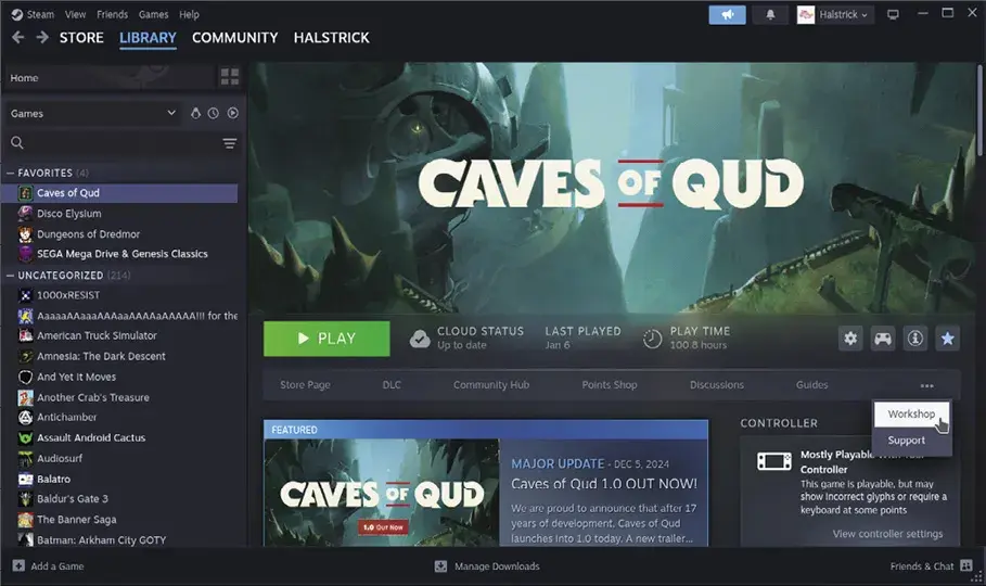 Warsztat Steam: Jak zarabiać na modach do gier? Przewodnik