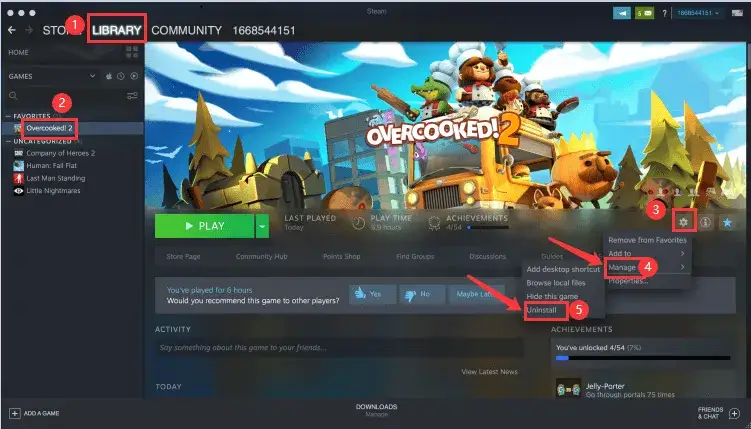 Zdjęcie 3 skuteczne sposoby jak odinstalować Steam z komputera - pełna instrukcja